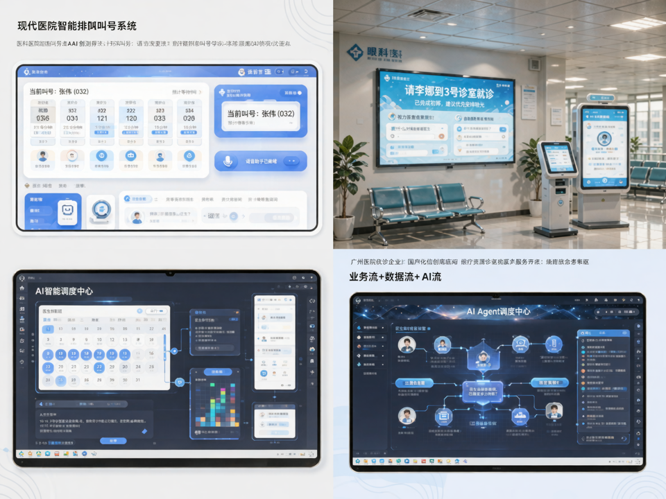 AI与信创融合驱动下的医院排队叫号系统智能化升级:广州本地软件企业的工程实践