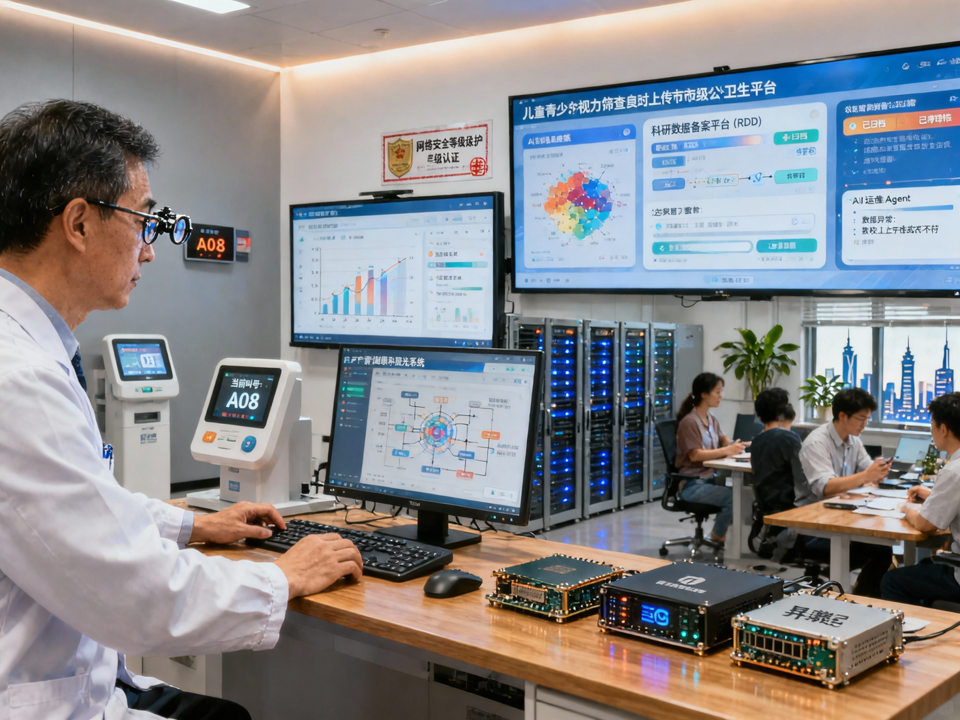 AI轻量化与信创合规双轨并进:广州软件企业构建眼科视光系统的国产化新路径