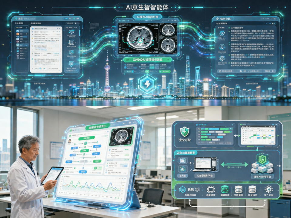 AI原生智能体与轻量化多模态推理融合:广州软件企业构建信创合规型医疗信息化系统中的动态诊疗路径优化新范式