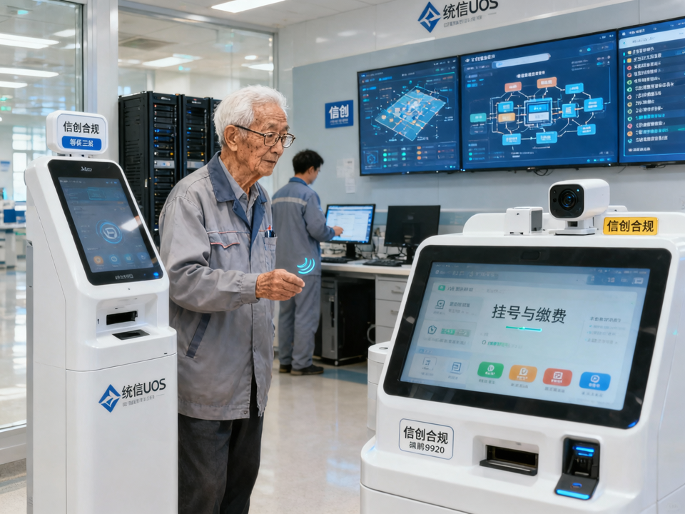 AI原生工具链赋能信创合规型医院自助终端:广州软件企业构建多模态交互与轻量化部署融合新架构
