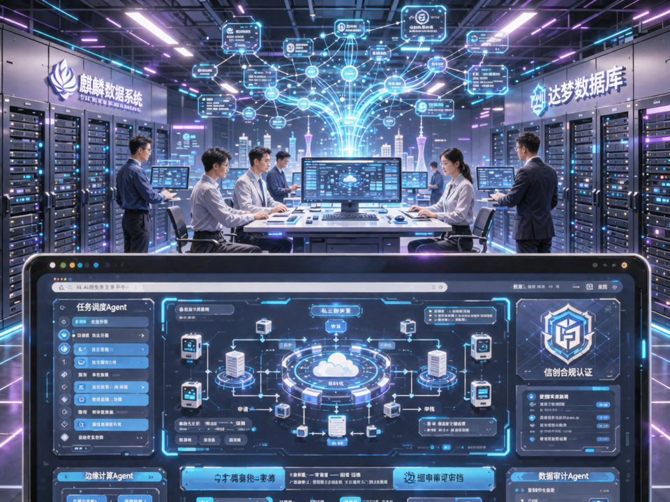 AI原生开发范式驱动信创合规型政企科研协同平台:广州软件企业构建轻量化多智能体治理与国产化部署新路径