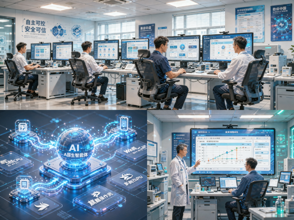 AI原生智能体与信创底座协同:广州软件企业构建国产化科研管理系统轻量化多端数据同步新机制